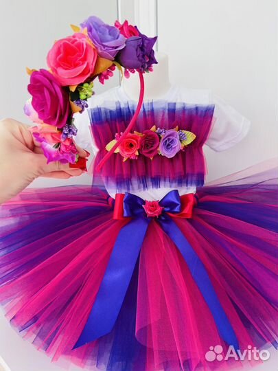 Костюм на утренник лягушка цветочек весна кошка