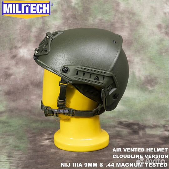 Тактический шлем Militech арамидный