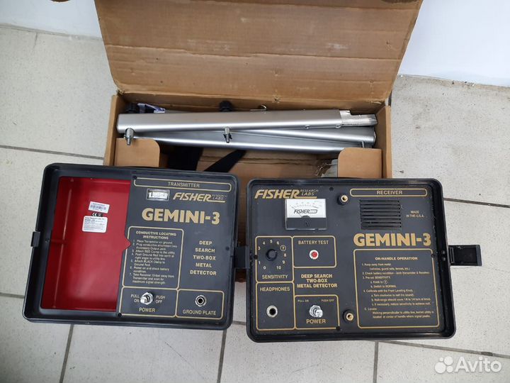Металлоискатель Fisher Gemini 3 (28)