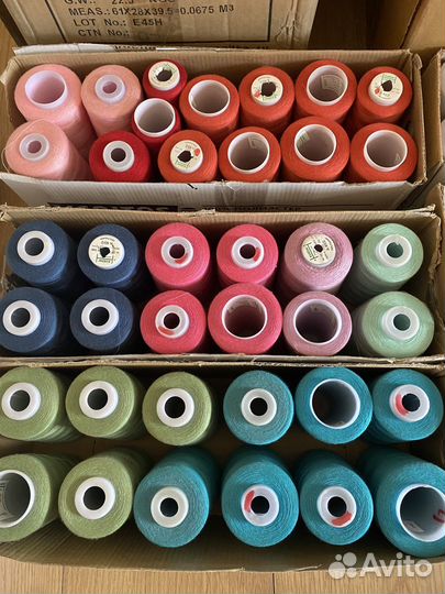 Нитки швейные euron veritas