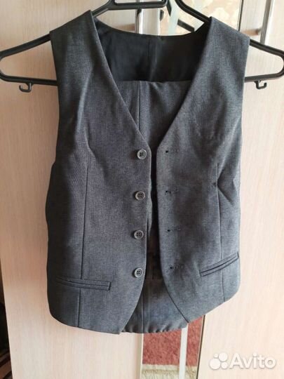 Школьная форма серая