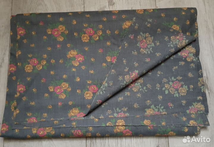 Отрез хлопковой ткани СССР