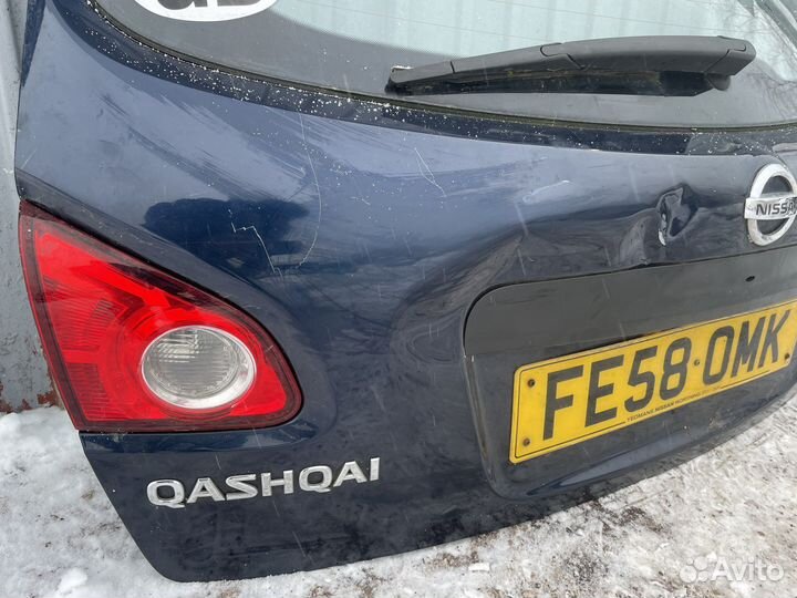 Nissan qashqai j10 крышка багажника