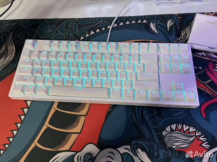 Клавиатура red square keyrox tkl classic белая