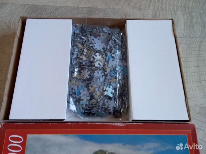 Пазлы 1000 Две лошади