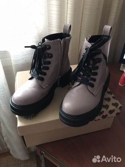 Ботинки демисезонные для девочки 33 размер