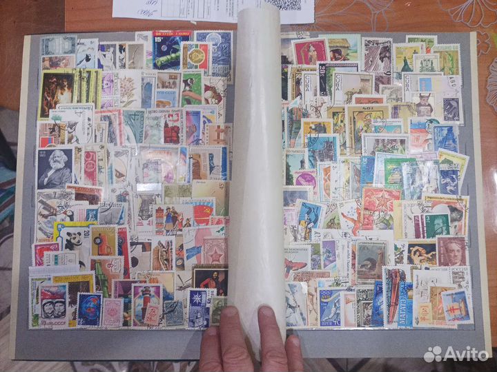 Коллекция марок 2000шт