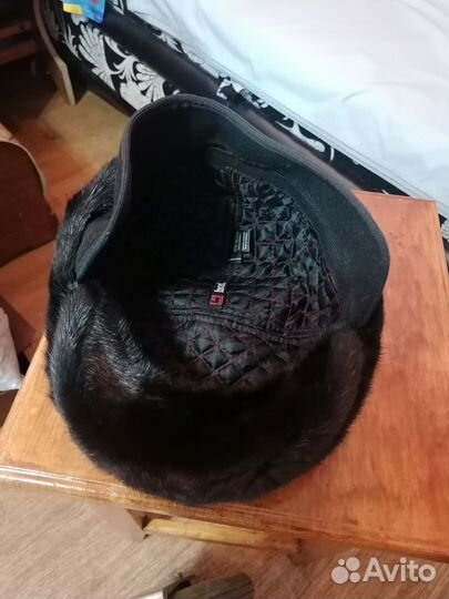 Меховая мужская кепка