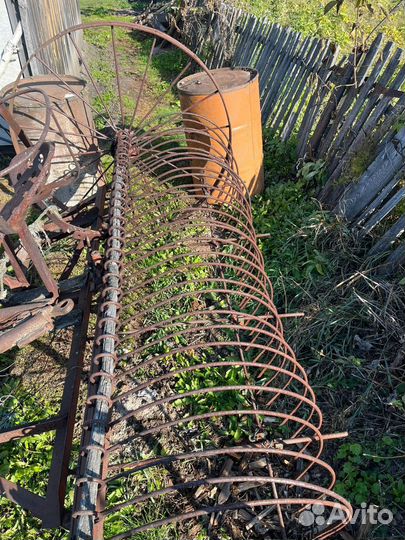 Грабли конные прицеп для сенокоски