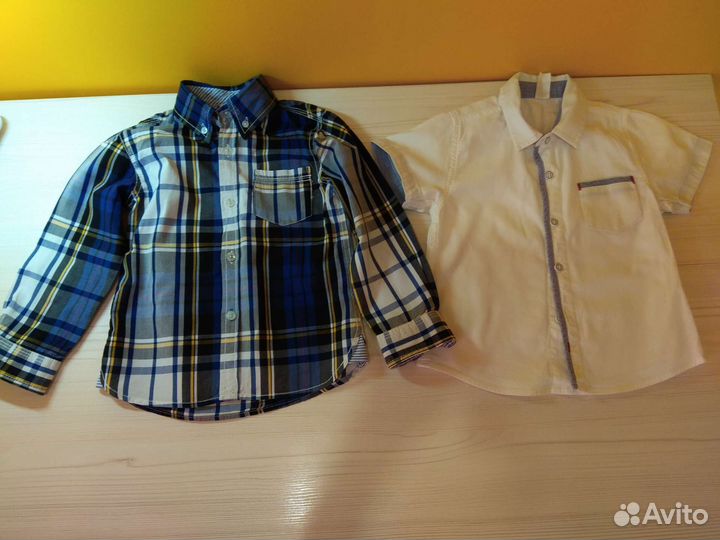 Одежда на мальчика рост 104.Брюки,рубашки,толстовк
