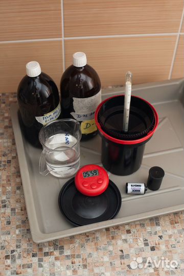 Проявка и сканирование чб и цветных фотоплёнок