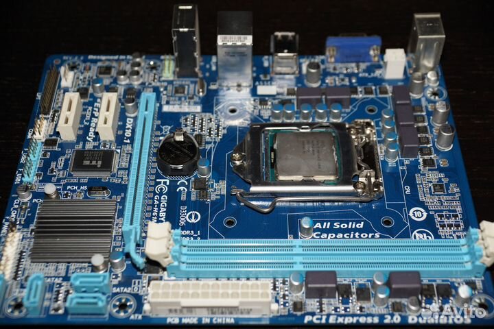 Материнская плата LGA1155 Gigabyte GA-H61M-DS2