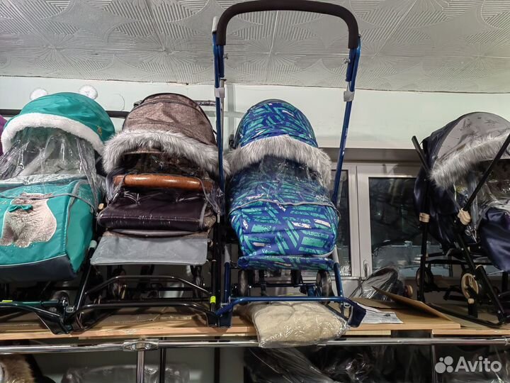 Санки-коляска Ника, Pikate, Galaxy новые модели