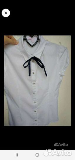 Школьние блузка для девочки