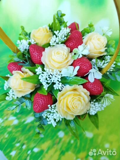 Букет из мыла ручной работы