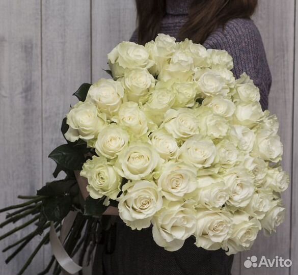 Букет цветы 51 шт Lermontov Эквадор 70 см