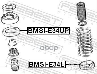 Проставка пружины верхняя Bmw 5 E34 1987-1995