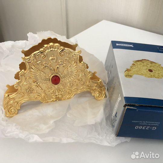 Салфетница с гербом России