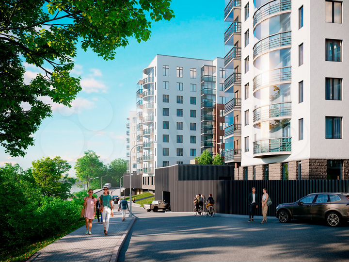 2-к. квартира, 83 м², 2/9 эт.