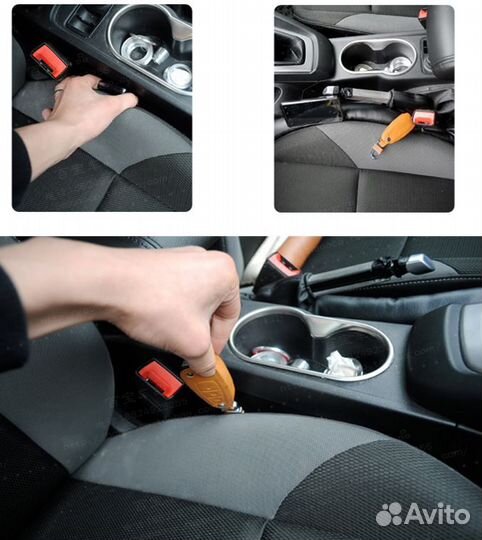 Кожанный уплотнитель автомобильных сидений (пара)