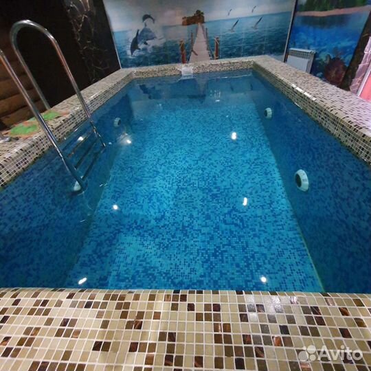 Баня сауна,бассейн,беседка