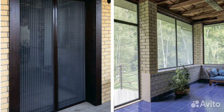 Москитная сетка Плиссе