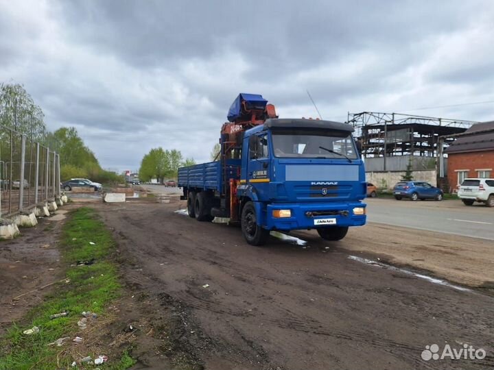 КАМАЗ 65117 с КМУ, 2012