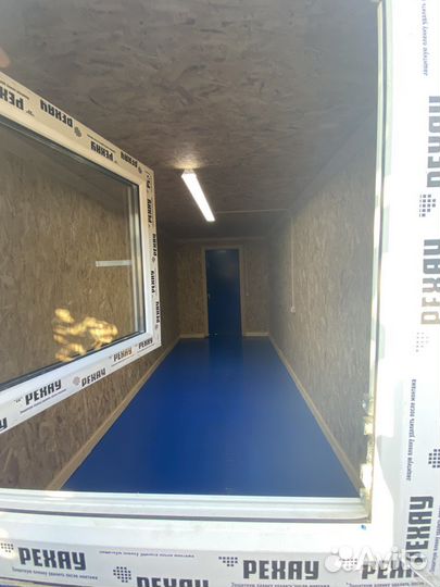 Блок-контейнер из сендвич панели 90мм