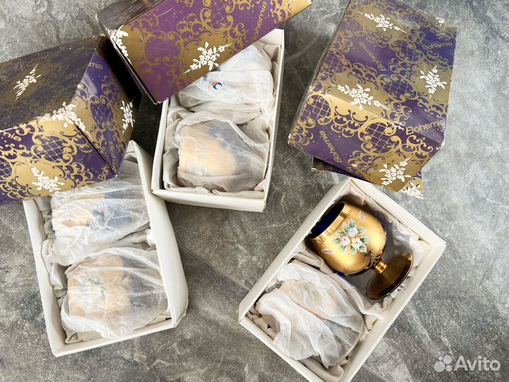 Бокалы Bohemia коньячные