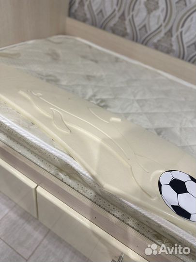 Детская кровать с матрасом 80 на 180