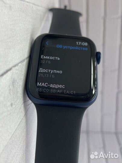 Apple watch 6 44m