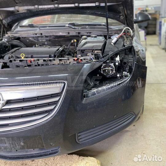 Переходные рамки для замены линз в фарах Opel Insi