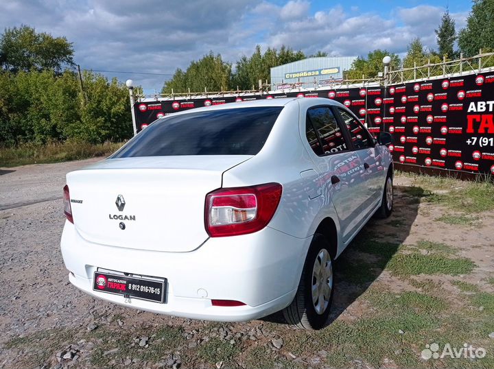 Renault Logan 1.6 МТ, 2018, 90 173 км