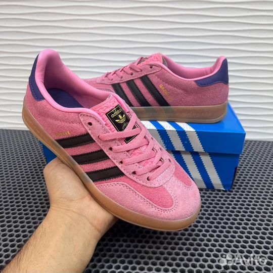 Adidas Gazelle Indoor Shoes Bliss Pink