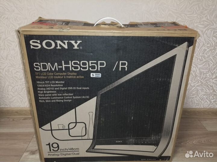 Монитор для компьютера Sony 19 дюймов