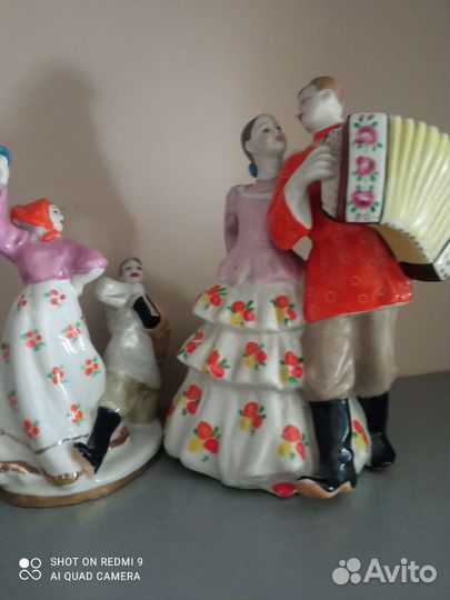Фарфоровые статуэтки СССР дулево