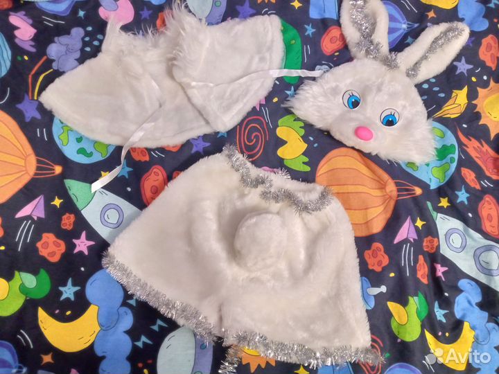 Карнавальный костюм для мальчика зайчик