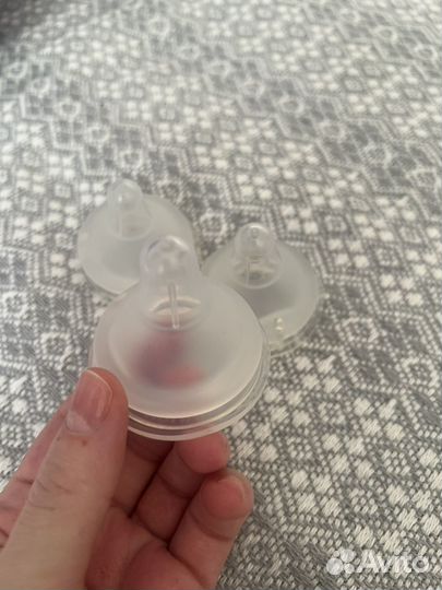 Соски на бутылочку pigeon 3 шт