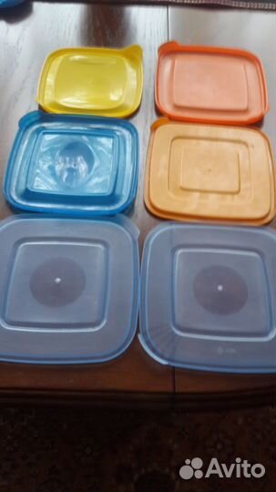 Крышки для конт-в и банок стекло. Кастрюли 7 и 3 л