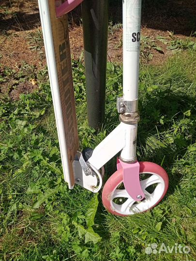 Самокат детский для девочки двухколёсный