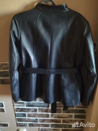 Куртка кожаная женская 52-54 натуральная