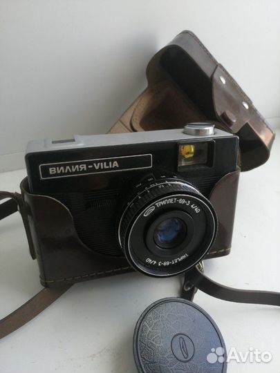 Плёночный фотоаппарат вилия СССР