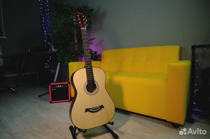 Акустическая гитара + Аксессуары