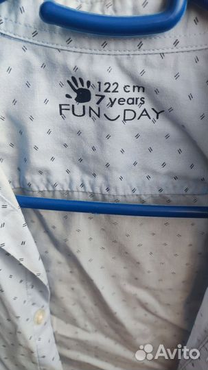 Рубашка для мальчика 122