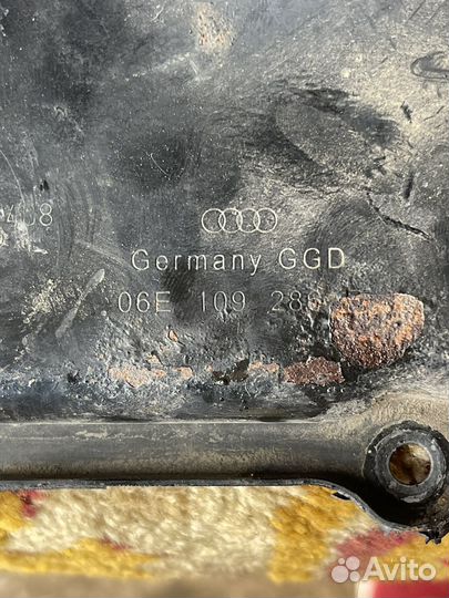 Крышка двигателя левая правая audi a6 c6