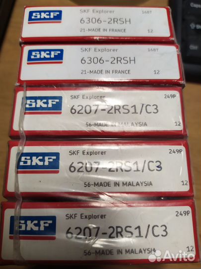 Подшипники SKF 6205-2RSH