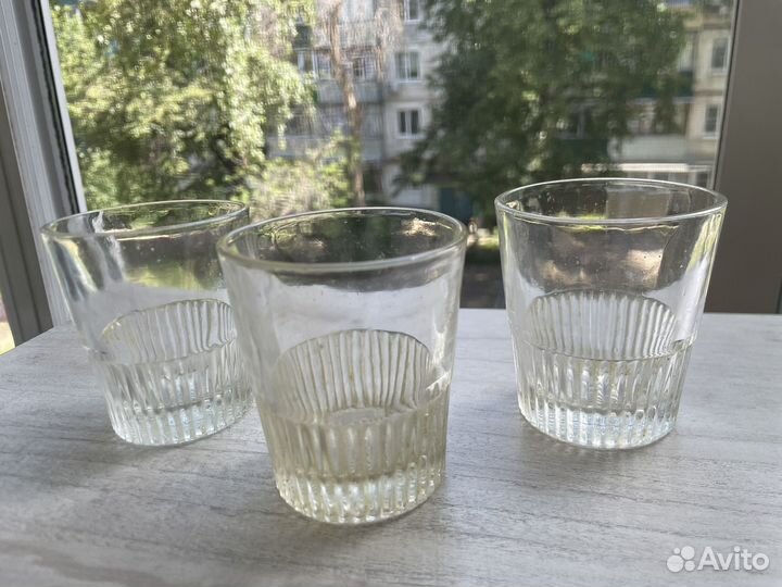 Стопки хрустальные СССР