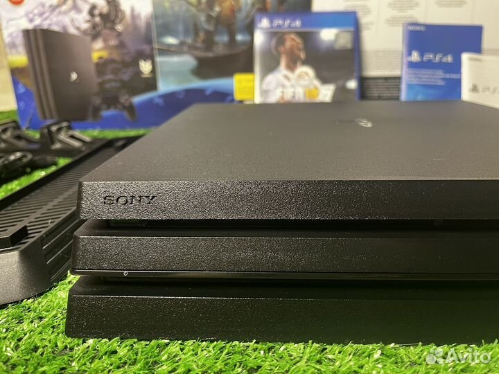 Sony playstation 4 PS4 pro 1tb с играми