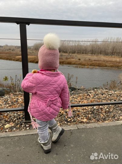 Куртки жилетки пакетом на девочку 86