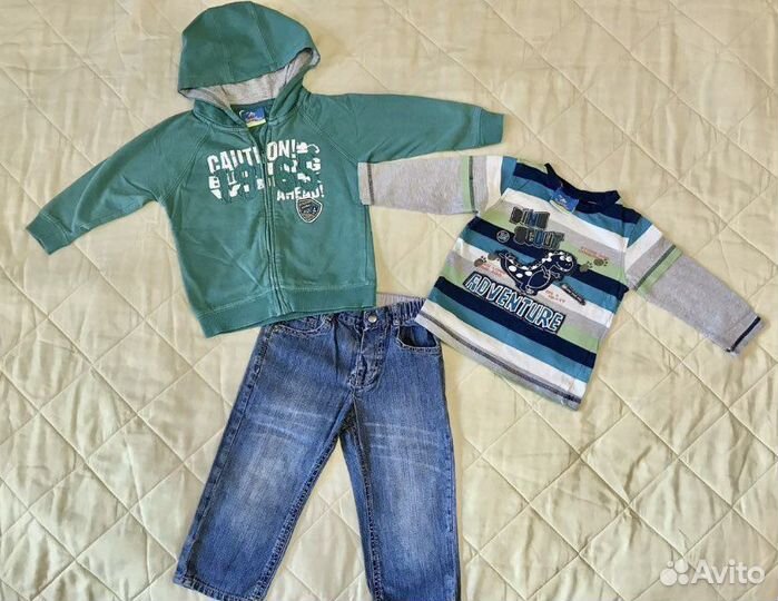 Фирменные вещи для мальчика zara umbro и тд 82-86